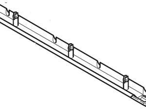 Bottom Plate, Front Clip- 86138280 POS 134, 140