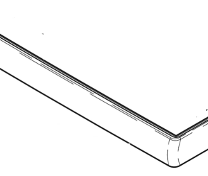 Bumper Gray for S12 and XP12  86138930  POS 145