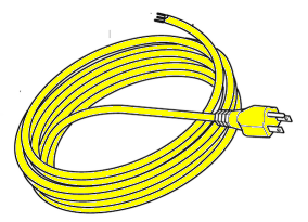 Versamatic Power Cable Yellow  - 86407650 - POS 1B 4B