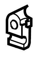 Windsor Sensor Cable Clamp 5164 - 86139290- POS 27 and 30