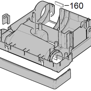 Light Gray Chassis 86139930 POS 140G