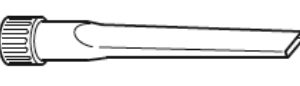 Crevice Nozzle Light Gray - 86140860 - POS 38, 55