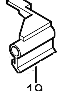 Dust Bag Lever for VS Models  86140990 POS 19