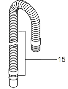 Hose 86142650 POS 15, 57 L