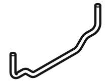 Wire Tie, Bottom Plate, Outer 86146790 POS 143, 137