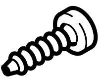 Screw - 86147040 - POS 9  - 0103ER