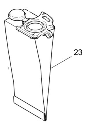 FILTER BAGS CV300 / Access 15 - 10PK - 86333980 - POS 23