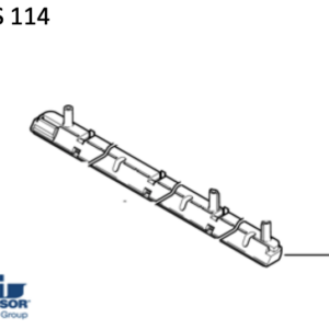S2 Front Bottom Plate 86397610 POS 114