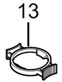 RETAINING RING, KARCHER GRAY  86407730 - POS 13