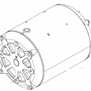 NuWave Brush Motor  115V .5HP -  86222120 - POS 3A