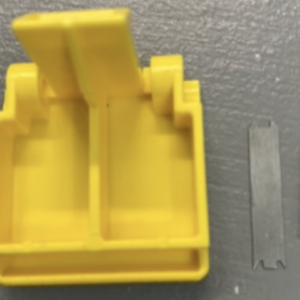 VS Yellow Latch with Spring and Pin 86407760  POS 29
